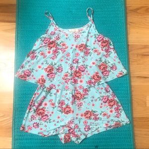 Floral Romper
